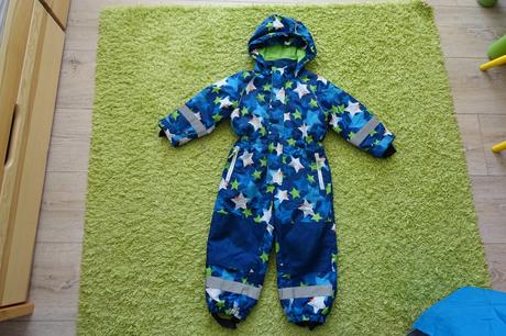 Zimný overal s hviezdičkami, lindex,104