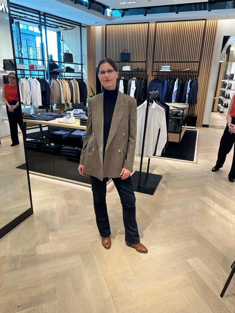 Dvojradové sako khahi boss xs, hugo boss,xs
