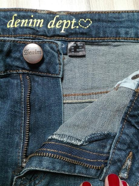 Elastická riflovka, esmara,40