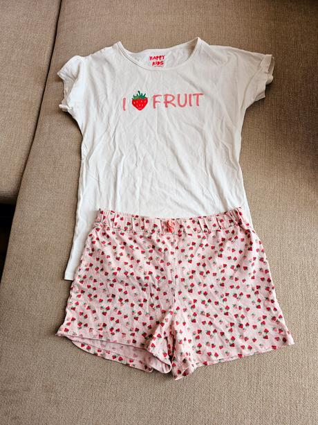 Kratke pyzamko tcm 122/128, tcm,122