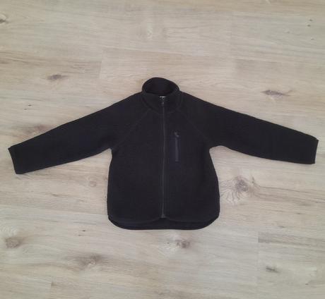 Krásna teplá plyšová mikina 110/116, h&m,116