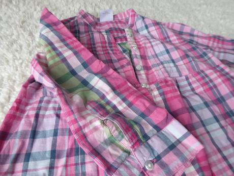 Károvaná košľa tunika, next,110