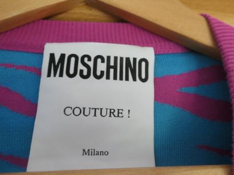 Moschino original damsky luxusny svetrik s-l, moschino,m