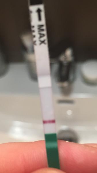 Vidíte niečo na mojom tehotenskom teste?