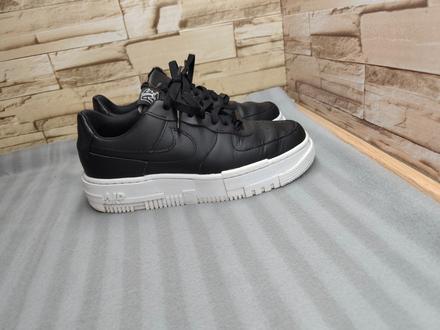 Nike air force 1 39 - dámske kožené čierne tenisky, nike,39