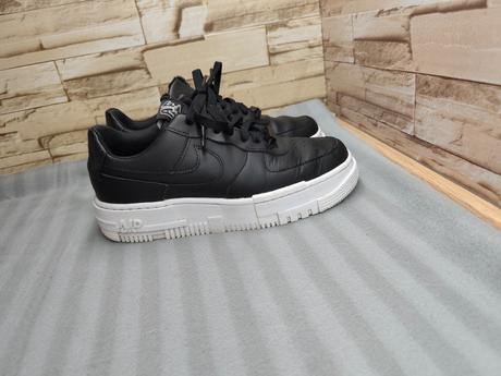 Nike air force 1 39 - dámske kožené čierne tenisky, nike,39