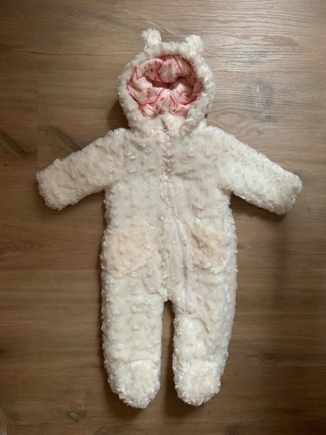 Plyšový, zimný overal jessica simpson, 68