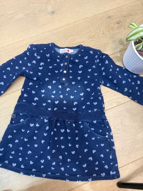 Bavlnené saty boboli, 98