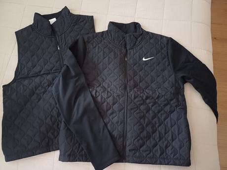Dámska vesta a mikina nike aerolayer, č.m, m