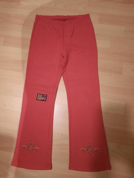 Dievčenské bavlnené nohavice, 134