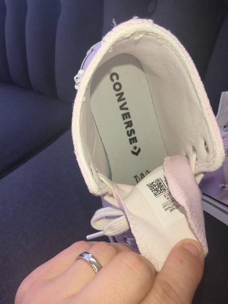 Tenisky vysoké, converse,35
