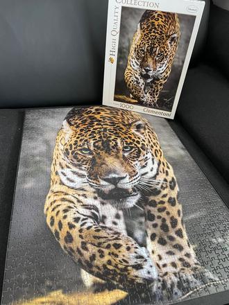 Puzzle 1000ks, chyba 1 dielik,