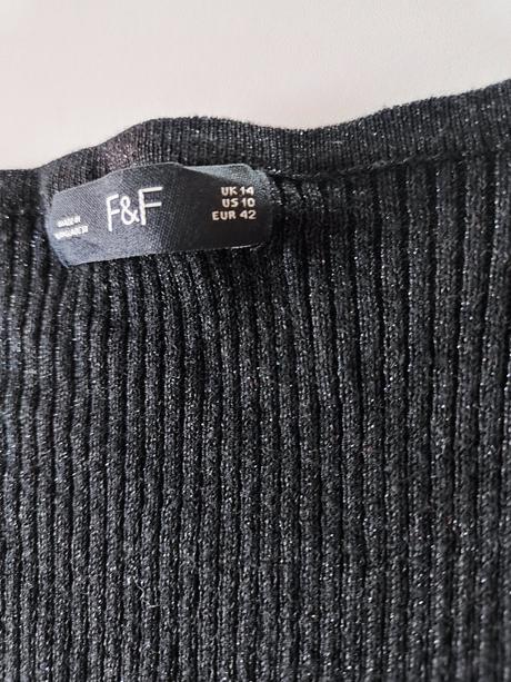 Trblietavý sveter, f&f,42