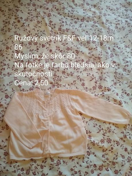 Svetrík ff veľ 86, f&f,86