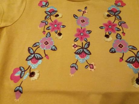 Dievčenské tričko, palomino,134