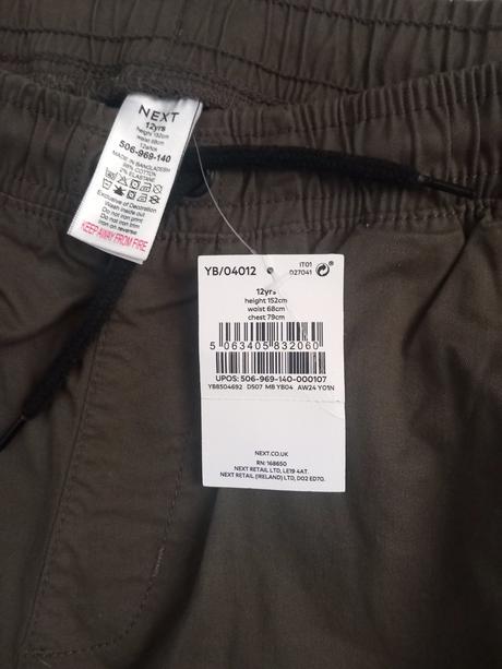 Balík vecí 146/152, 140–152