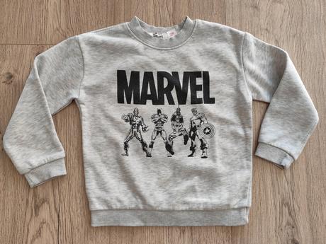 Mikina marvel zn. h&m vo veľkosti 110/116, h&m,110