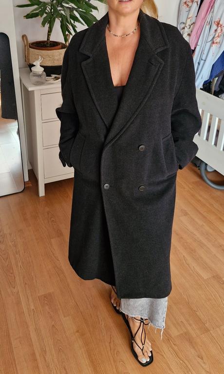 Oversize vintage kabát, xxl