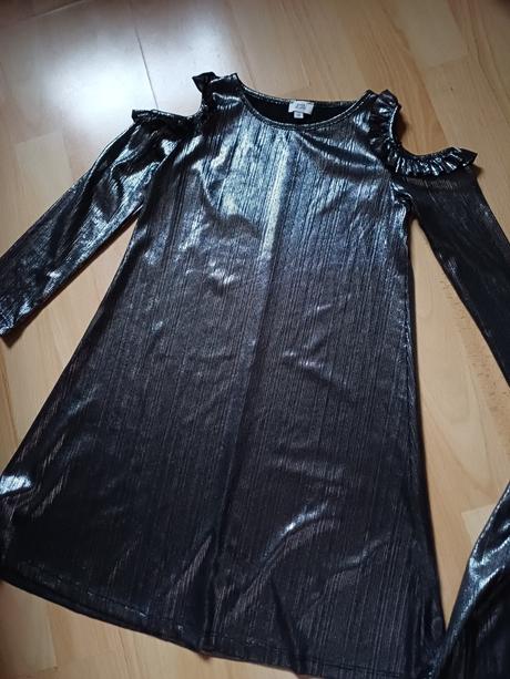 2x party šaty pre dvojičky, river island,128