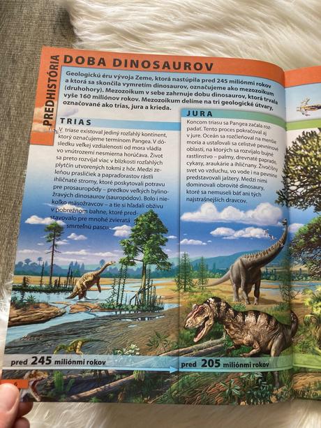 Dinosaury encyklopédia pre deti vo veku 7-10 rokov,