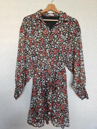 Šifónové šaty cropp veľ s/m - super stav, s