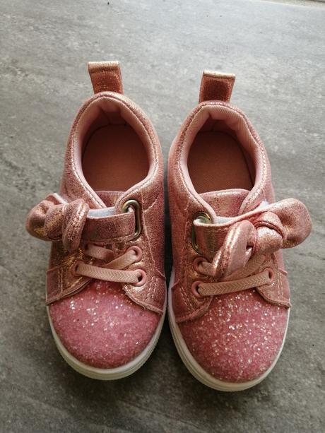 Tenisky s mašličkou, v25, vd 15,5 cm max, 25