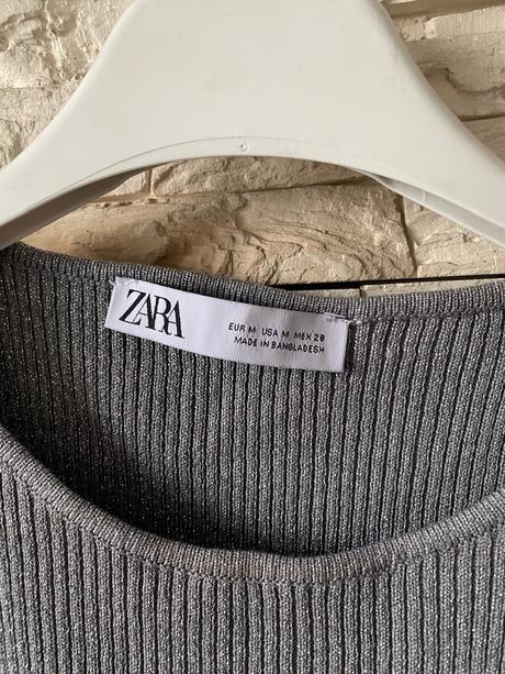 Zara lurexový komplet, zara,s
