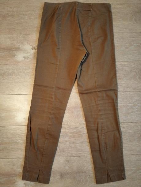 Nohavice hnedé, h&m,38