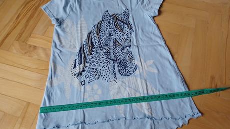 Predĺžené tričko, veľ. 122, topolino,122