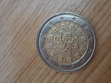 2 euro minca portugalsko 2002 chyborazba,