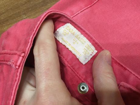 Rifle slim velkost 36, zara,164