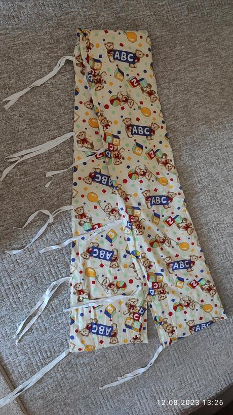 Spací vak tenký a mantinel do postieľky, 