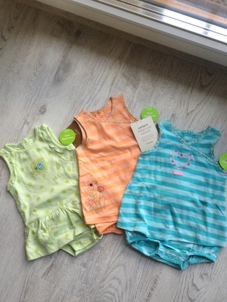 Nové body-šatičky, carter's,74