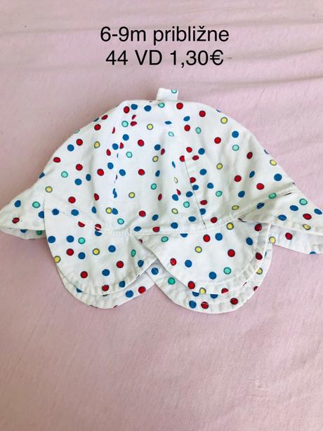 Letný klobucik 6-9m, 44