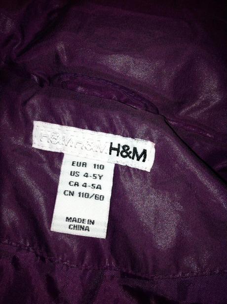 Bunda, h&m,110
