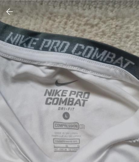 Trička 2 ks, compresion, nike,146