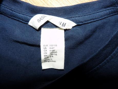 Bavlnene jednofarebne, h&m,110