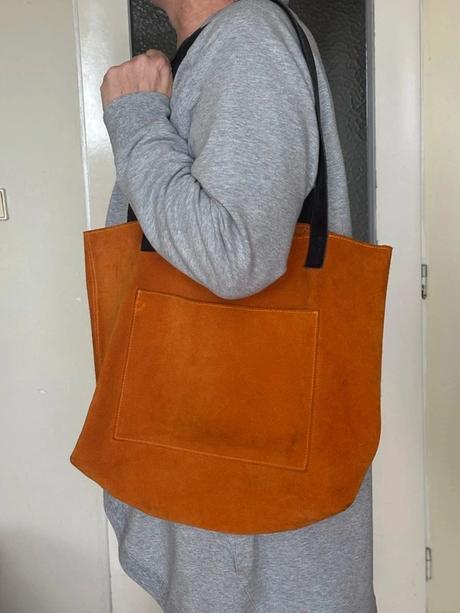 Oranžová taška cez rameno woox,