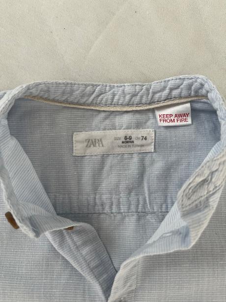 Svetlomodra kosela so stojacikom zn.zara, zara,68