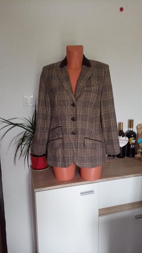 Karované sako v.40/m-l, 40