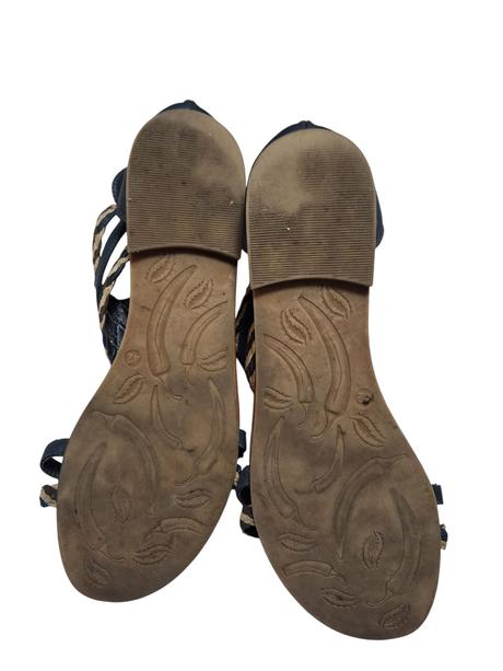 Dámske kožené sandále, 42