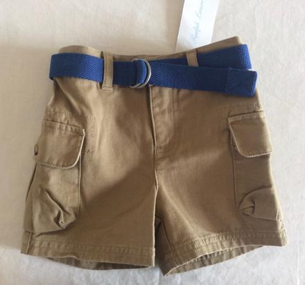 Ralph lauren šortky/kraťasy s opaskom vel.74/80, ralph lauren,74 / 80
