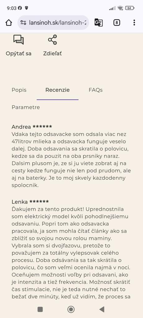 Dvojfázová elektrická odsávačka lansinoh,