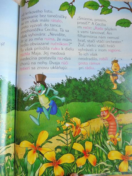 Kniha - šlabikár včielky maji, 