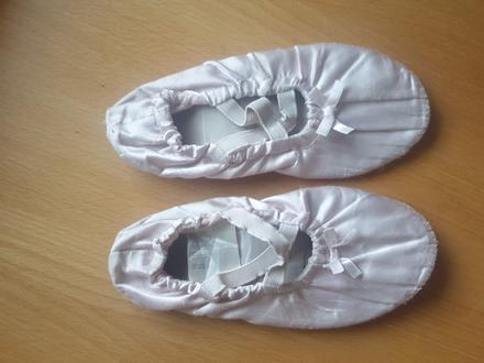 Satenove balerinky/papucky h&m 32/33, h&m,32