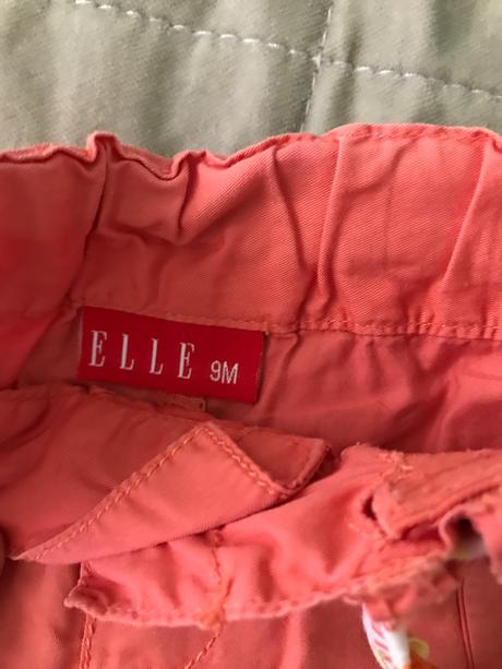 Elle krátke nohavice 9 mes.- 12 mes, elle,74