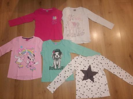 Tričká s dlhým rukávom ( 3 eur / kus ), 122