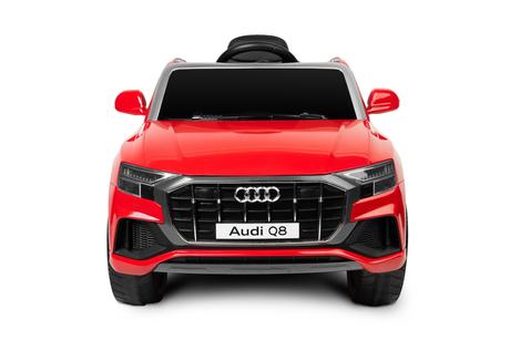 Toyz elektrické autíčko audi rs q8 červené,