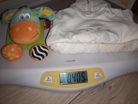 Kojenecká váha beurer + potreby, beurer