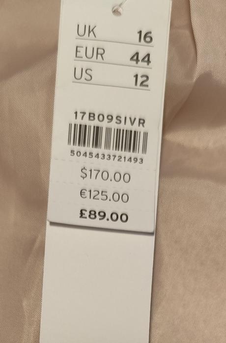 Nenosené flitrové sako topshop, topshop,44